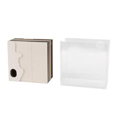 Imagem de 3D Memorando Pad Paper Castle Design 3D Art Craft Note Pad no bloco de notas com Luz para decoração de escritório em casa e material de papel adesivo premium 440g