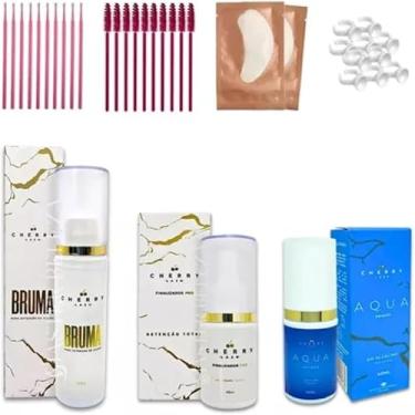 Imagem de Kit Retenção Bruma Finalizador - Ideal para Extensão de Cílios, Prolonga a Fixação, Hidrata, Aumenta a Durabilidade e Garante Cílios Impecáveis e Bem Cuidados