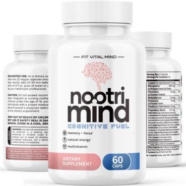 Imagem de Suplemento cerebral Nootrimind Memory Focus Energy 60 cápsulas