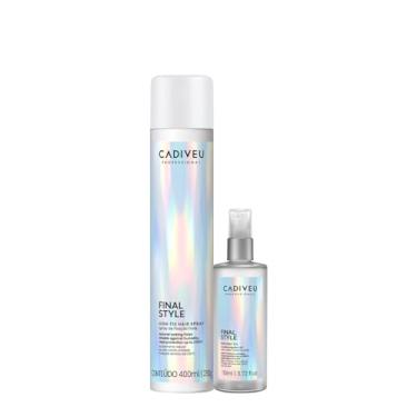 Imagem de Kit Cadiveu Professional Final Style Supreme Óleo G e Spray Fixador (2 produtos)