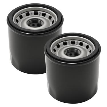 Imagem de laffoonparts 2 peças 35-822626K03 filtro de óleo, substituição para Mercury 4 tempos 10HP 15HP 20HP 25HP 30HP, substitui 35-8M0162831 18-7913 35-8226Q03 8M0162832 8M0154777 78