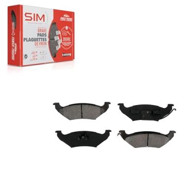 Imagem de Pastilhas de freio a disco traseiro SIM-544 para Ford Lincoln Town Car Crown Victoria Mercury Grand Marquis LTD