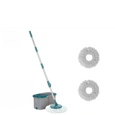 Imagem de Mop Giratório Duas Águas Fit Cesto Inox(Duas Águas)
