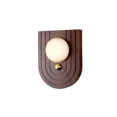 Imagem de Luminária de parede decorativa retrô mármore para sala estar, quarto, corredor e entrada para corredor, hall de entrada