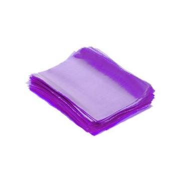 Imagem de Protetor de Máquina Descartavel Com 50 Unidades - no-brand, Roxo