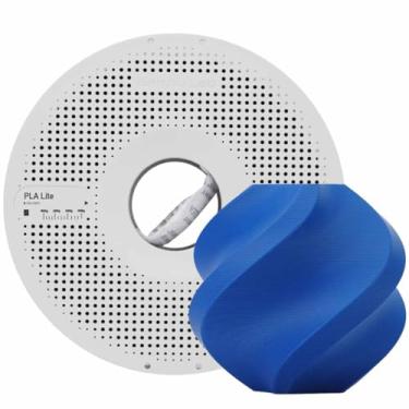 Imagem de Filamento Bambu Lab para Impressora 3D PLA LITE - Blue - Com carretel reutilizável - 1,75mm - 1kg
