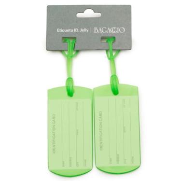 Imagem de Etiqueta ID Jelly  Verde - Bagaggio, U