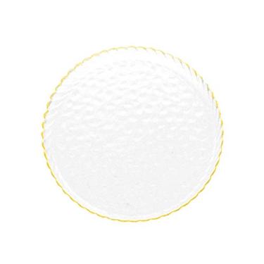 Imagem de Prato de serviço estilo nórdico Phnom Penh prato de frutas conjunto criativo prato de vidro doméstico leve prato de salada de luxo pratos de jantar (cor: 1, tamanho: CH)