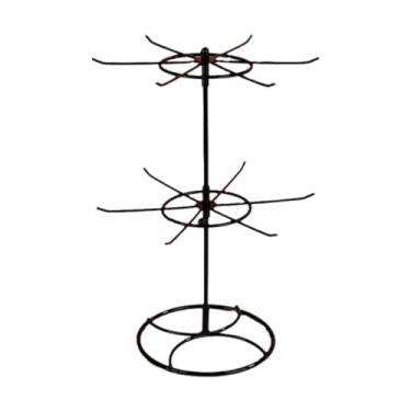 Imagem de Baoblaze Expositor de joias, organizador suspenso, suporte para colar, suporte para joias, brincos para shopping, casa, colar, Preto