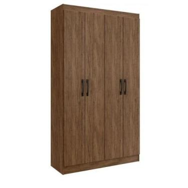 Imagem de Armário Multiuso 4 portas DUETO CASTANHO - DORIPEL