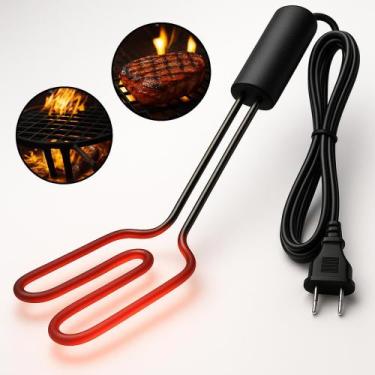 Imagem de Acendedor Elétrico Para Churrasqueira Muito Rápido e Potente 110V - Sk