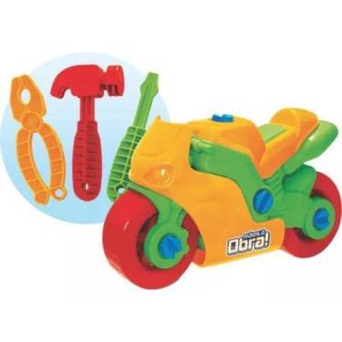 Imagem de Brinquedo Infantil Didático Moto Monta E Desmonta Educativo - Europio