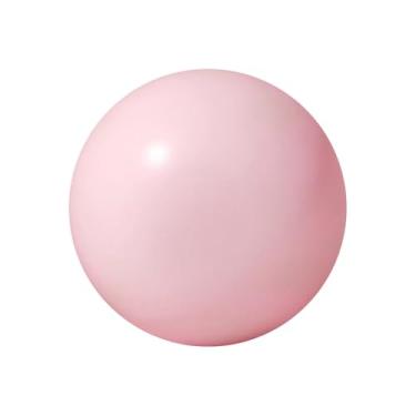 Imagem de Bola de pilates, esportes anti-quebra antiderrapante yoga fitness para fisioterapia core treinamento de força bola auxiliar (com tubo de sopro)