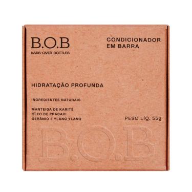 Imagem de Condicionador em Barra Hidratação Profunda B.O.B Bars Over Bottles 55g