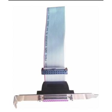 Imagem de Cabo Conector Db25 Impressora Paralela Com Espelho Interno