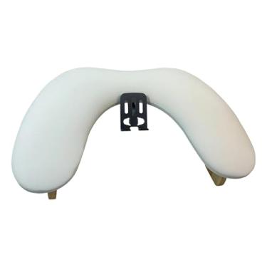 Imagem de FashionCha Apoio de braço para unhas, base antiderrapante, confortável e prático, acessório ideal para salão de manicure e pedicure, Branco