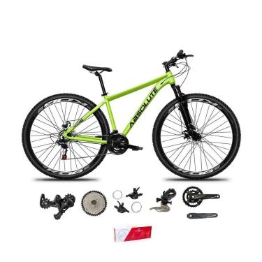Imagem de Bicicleta Aro 29 Absolute Nero 5 Kit 2x9 Freio Hidráulico K7 11/40 Pdv 24/38 Suspensão 100mm Trava-Unissex
