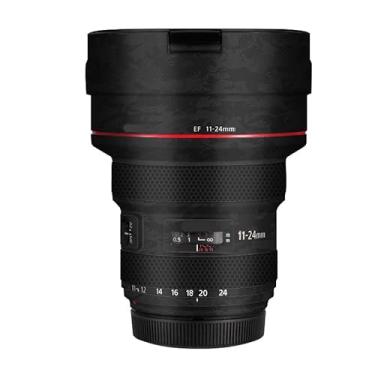 Imagem de EF 11-24 4 L II Adesivo para lente de câmera revestimento película protetora protetor corporal decalque skin para Canon EF 11-24 mm F4 L II (Knight Black)