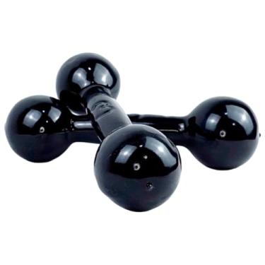 Imagem de Halter Emborrachado Par - 1 Kg a 5 Kg P/Fortalecimento(1Kg)