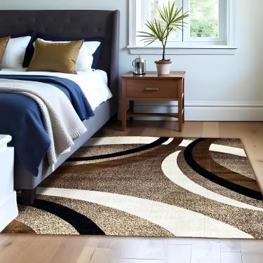 Imagem de 1 Tapete Quarto Belga Beira de Cama Es Mo 140 x 200 D04