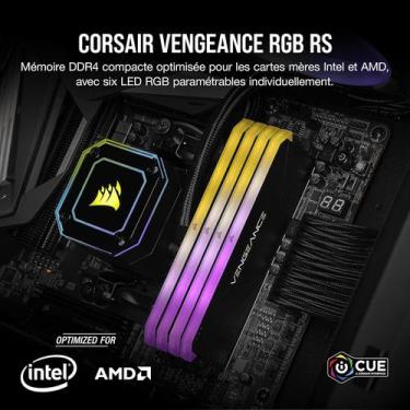Imagem de Memória Ram Corsair Vengeance Rgb Rt 16gb 2x8gb Ddr4 4000mhz
