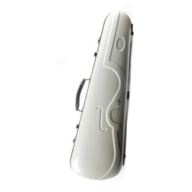 Imagem de Estojo Para Violino Com Pontos Brancos Triangulares, Tamanho 4/4, Leve, À Prova D'água, Híbrido De Fibra De Carbono, Ombro Duplo Estojo para instrumento de violino