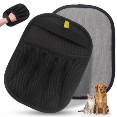 Imagem de Choodeks Luvas de remoção de pelos de animais de estimação para cães e gatos, ferramenta eletrostática reutilizável, conjunto de 1 peça para móveis, roupas, assentos de carro (design 1) (1)