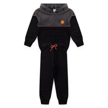 Imagem de Conjunto Blusão MLK Em Moletom E Calça Cinza - Molekada, 14