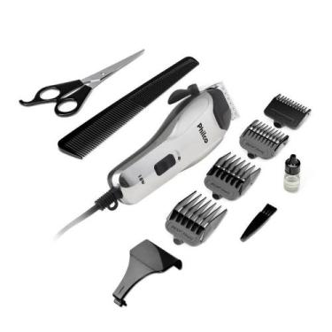 Imagem de Cortador Cabelos Philco PCR04 C/ 9 Acessórios 220v, 220V
