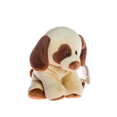 Imagem de Boneca de brinquedo de pelúcia amarela e marrom para cães 20cm