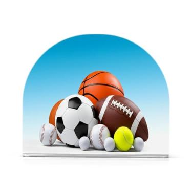 Imagem de Qilmy Bolas esportivas Suporte de guardanapo acrílico, porta-guardanapos para mesas cozinha restaurante decoração de casa, suporte decorativo moderno para papel de jantar guardanapos de coquetel 358