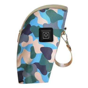 Imagem de MERIGLARE Bolsa Aquecedora de Mamadeiras Infantil com Temperatura Ajustável, Isolamento Térmico, Compacta com Zíper e Alimentação USB. Ideal para Aquecer, Style E