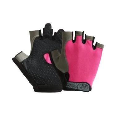 Imagem de Luvas De Academia Sem Dedos Antiderrapantes E Respiráveis, Absorção De