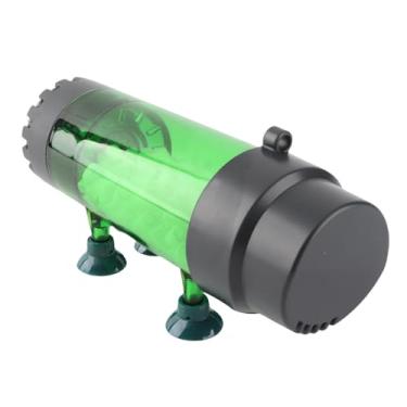 Imagem de aqxreight Filtro de Leito Fluidizado de Aquário Filtragem Dupla Evita Entupimento Filtro de Mídia Biológica de Bolha Atualizado para Tanque de Peixes de Aquário que Melhor Combinação de Impurezas de