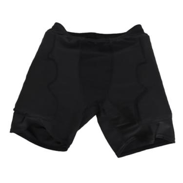 Imagem de Shorts protetores de basquete, secagem rápida, confortável, engrossado, EVA acolchoado, para esportes, adultos, versatilidade multiesportiva, design à prova de impacto (XL)