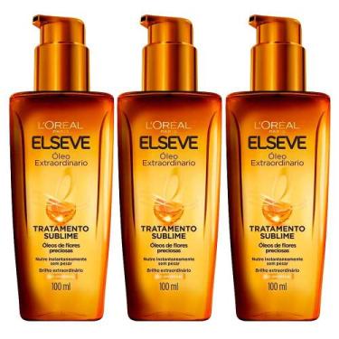 Imagem de Elseve Tratamento Reconstrutor - Kit com Três Óleos Extraordinários, K
