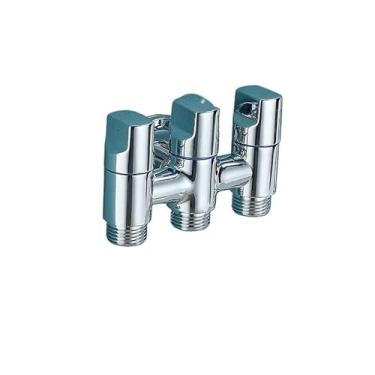 Imagem de Kit adaptador universal de encanamento conjunto de conectores de torneira de chuveiro bidê multiuso com vedações à prova de vazamento, acessórios de conexão rápida para instalação de vaso sanitário e