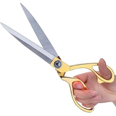 Imagem de Tesoura Profissional para Alfaiate, Aço Inox, 23cm, para Costura, Roupa, Tecido, Arremate, Artesanato