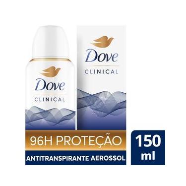 Imagem de Desodorante Antitranspirante Aerossol Dove Clinical Original Clean 150ml