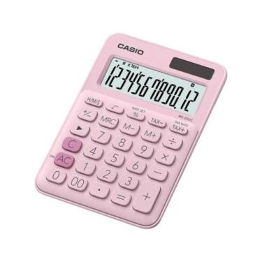 Imagem de Casio Calculadora Mesa MS20UC12 Dígitos Rosa Claro