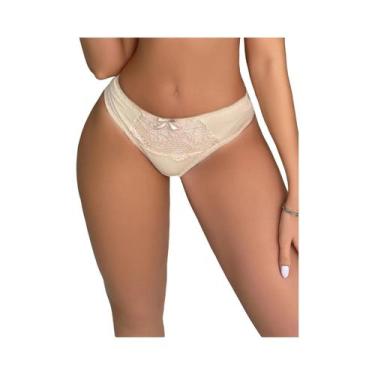 Imagem de Calcinhas De Renda Com Bordado Floral Para Mulheres, Lingerie Sexy Com