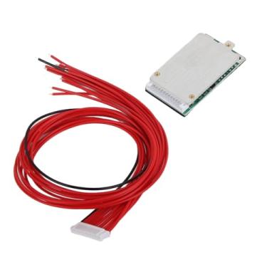 Imagem de Generic Placa de Proteção Segura e Durável BMS 15A para Scooters de Veículos Elétricos, Módulo de Bateria de íon de Lítio de 13 Células Em Liga de Alumínio Com Cabo, Proteção contra Curto-circuito