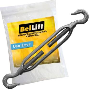 Imagem de Esticador Gancho Gancho Cabo de Aço 19mm Beltools