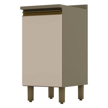 Imagem de Balcão de Cozinha Évelin 1 Porta 40 cm Duna Cristal – Henn