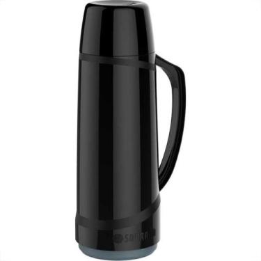 Imagem de Garrafa Termica Soprano Cristal 1L Preta 09003.0160.03 - SOPRANO TERMI