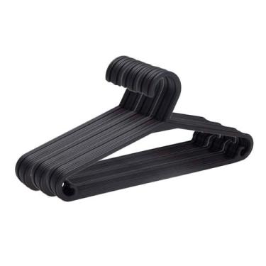 Imagem de Conjunto de Cabides de Plástico Resistente - Dasplast, 30 Unidades