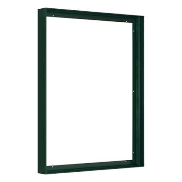 Imagem de FOLKOR Moldura flutuante de lona para pinturas a óleo de 50 x 61 cm, molduras flutuantes de metal DIY com 3,8 cm de profundidade para praia, litoral, arte abstrata, flores florais, decoração