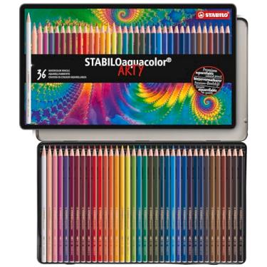 Imagem de Stabilo Conjunto de lápis de cor Aquacolor, 36 cores (1636-5)