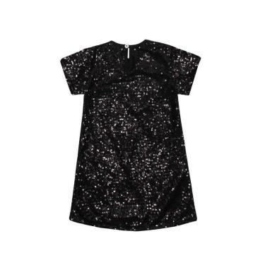 Imagem de Vestido infantil menina manga curta verão Kukiê Ref 87575-Feminino