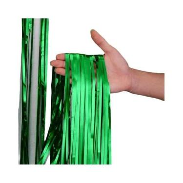 Imagem de Cortinas De Franjas De Papel Metálico Para Decoração De Aniversário, F